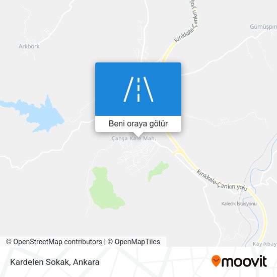 Kardelen Sokak harita