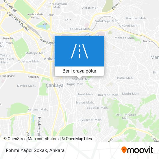 Fehmi Yağcı Sokak harita