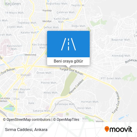 Sırma Caddesi harita
