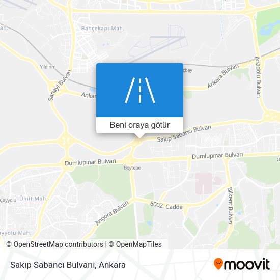 Sakıp Sabancı Bulvarıi harita