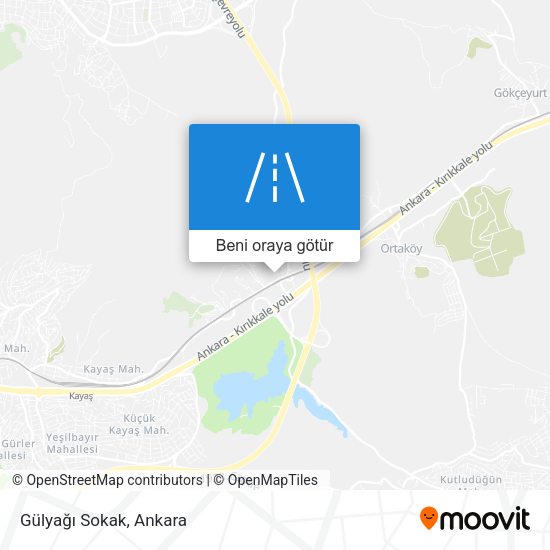 Gülyağı Sokak harita
