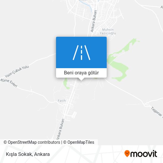 Kışla Sokak harita