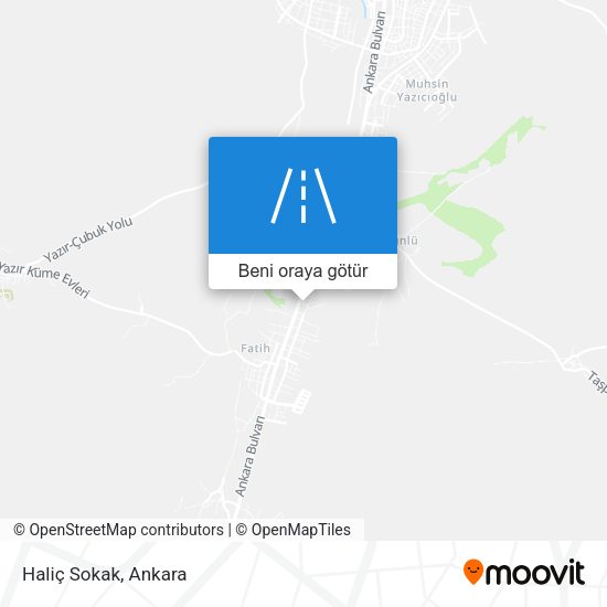 Haliç Sokak harita