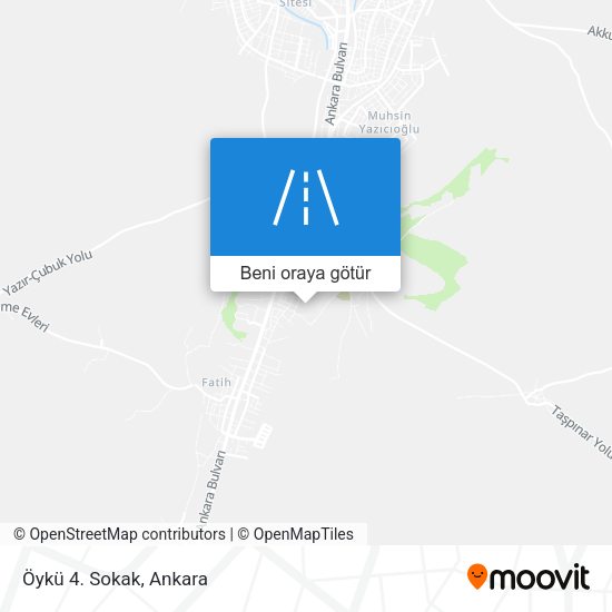 Öykü 4. Sokak harita