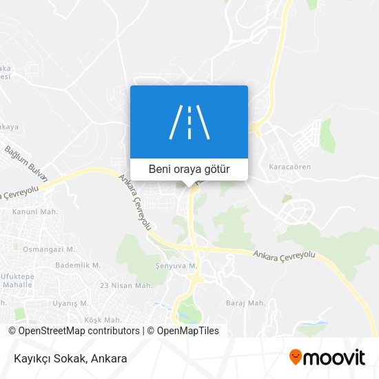 Kayıkçı Sokak harita