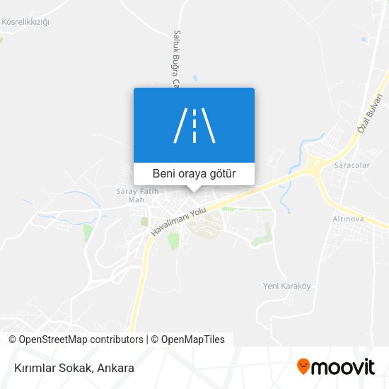 Kırımlar Sokak harita