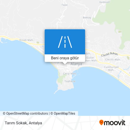Tarım Sokak harita