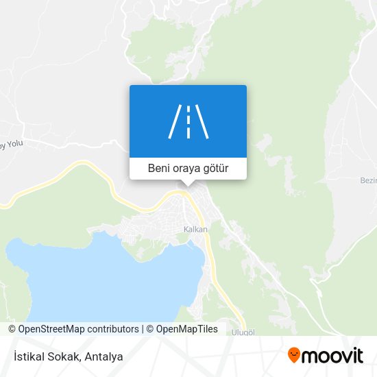 İstikal Sokak harita