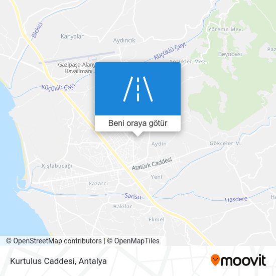 Kurtulus Caddesi harita