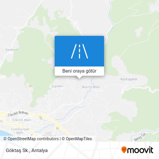 Göktaş Sk. harita