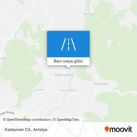 Kadıpınarı Cd. harita