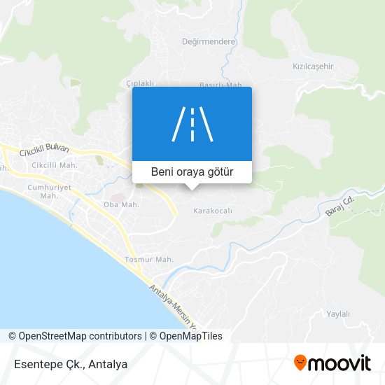 Esentepe Çk. harita