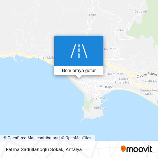 Fatma Sadullahoğlu Sokak harita