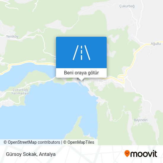 Gürsoy Sokak harita