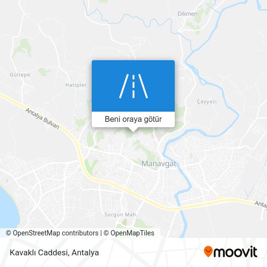 Kavaklı Caddesi harita