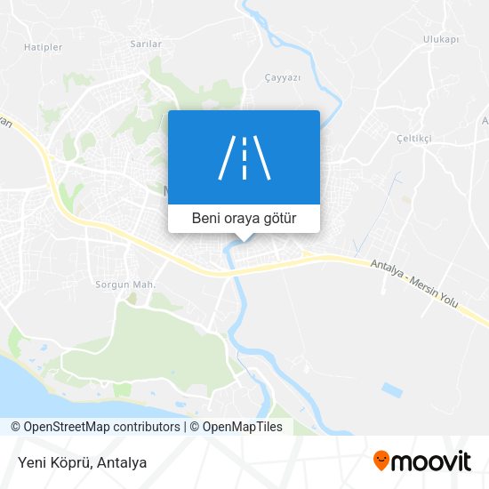 Yeni Köprü harita