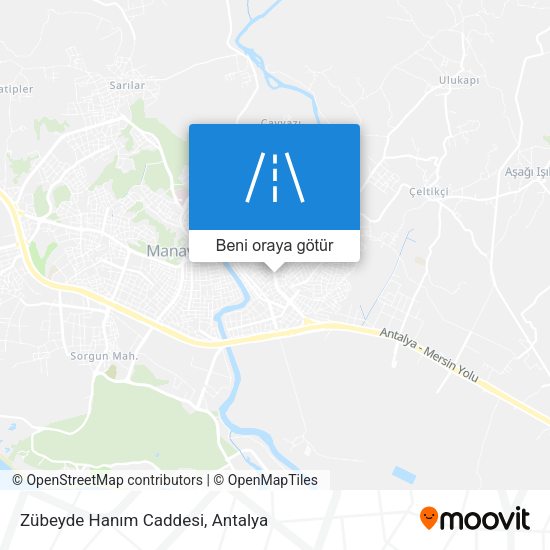 Zübeyde Hanım Caddesi harita