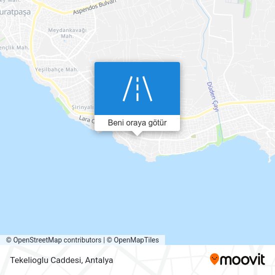 Tekelioglu Caddesi harita