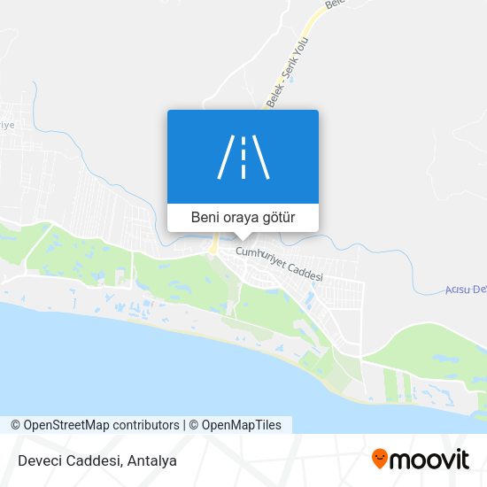 Deveci Caddesi harita