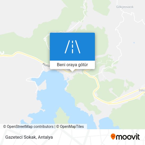 Gazeteci Sokak harita