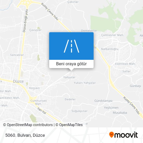 5060. Bulvarı harita