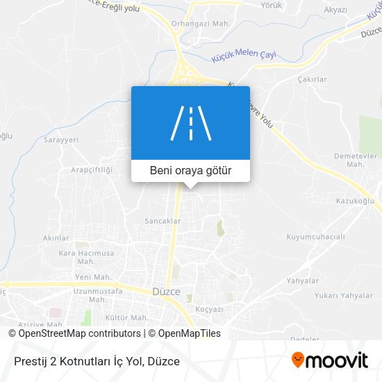 Prestij 2 Kotnutları İç Yol harita