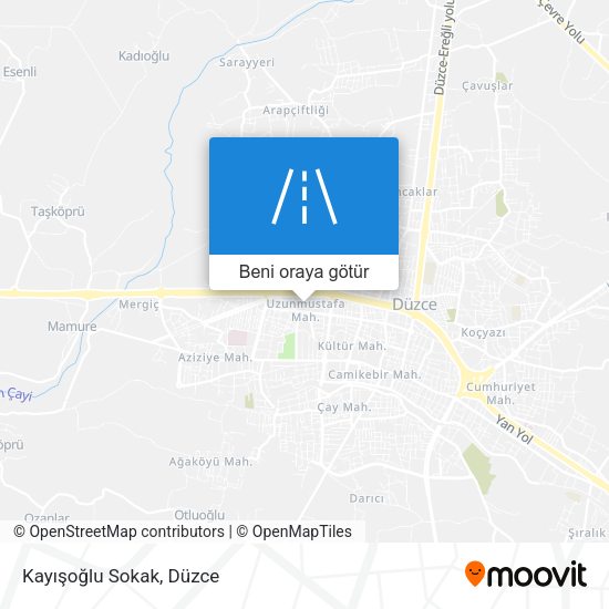 Kayışoğlu Sokak harita
