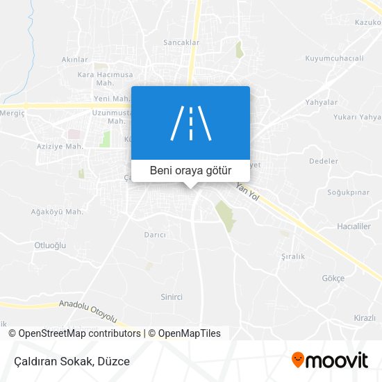 Çaldıran Sokak harita