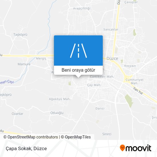 Çapa Sokak harita