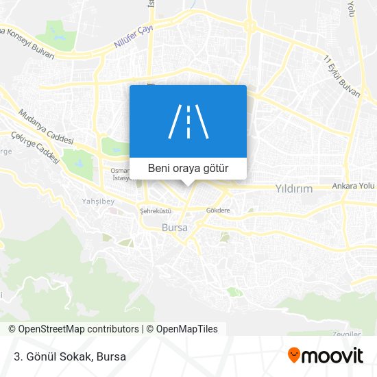 3. Gönül Sokak harita