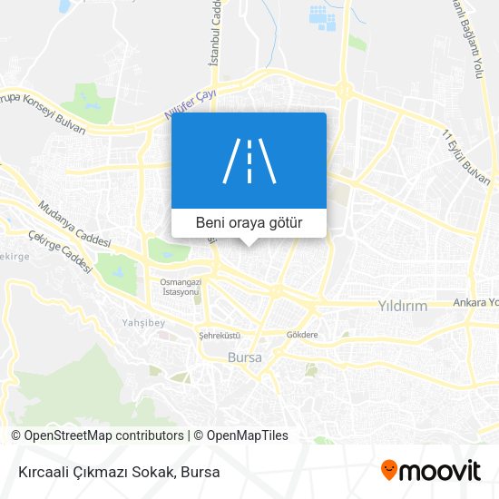 Kırcaali Çıkmazı Sokak harita
