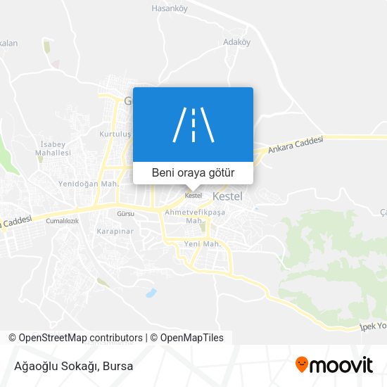 Ağaoğlu Sokağı harita