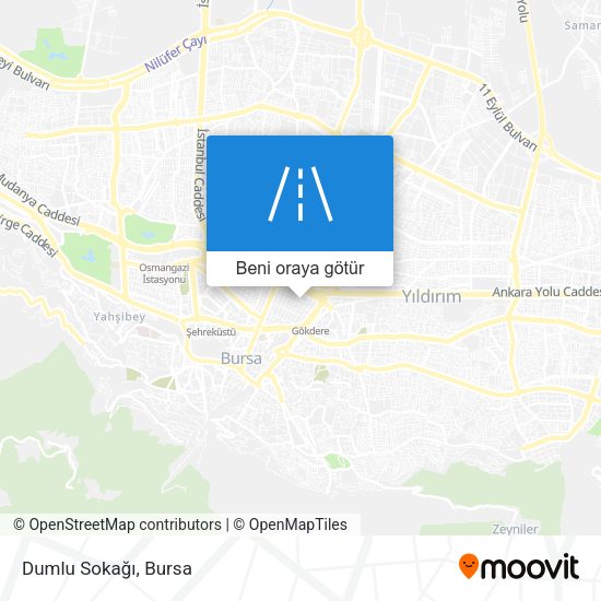 Dumlu Sokağı harita