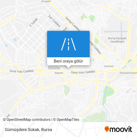 Gümüşdere Sokak harita