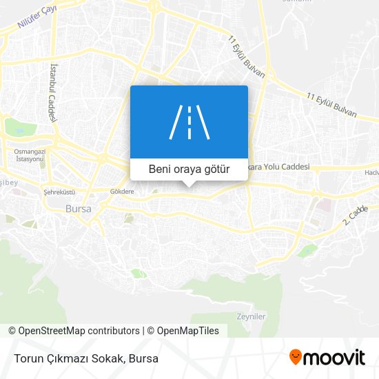 Torun Çıkmazı Sokak harita