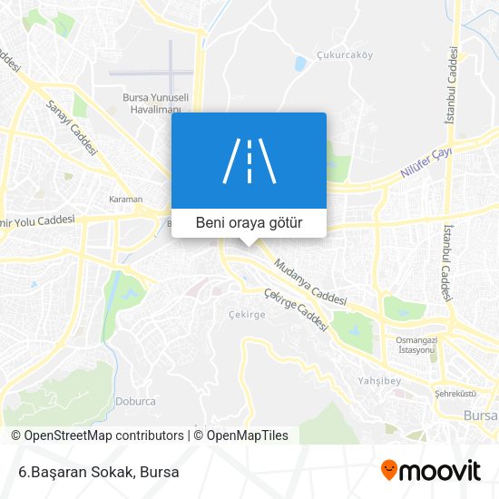 6.Başaran Sokak harita