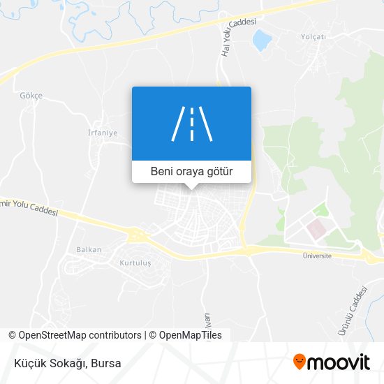 Küçük Sokağı harita