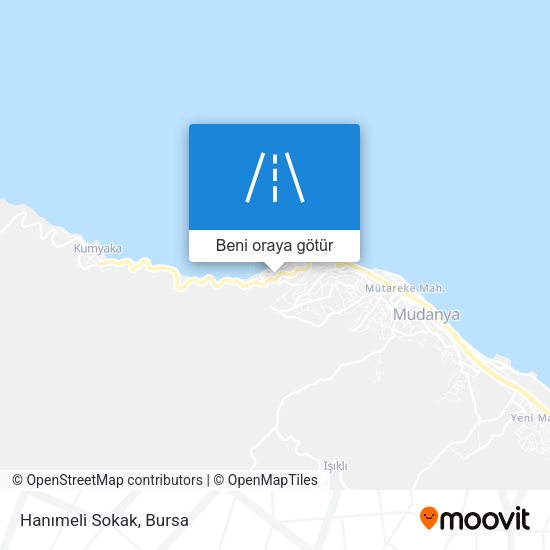 Hanımeli Sokak harita