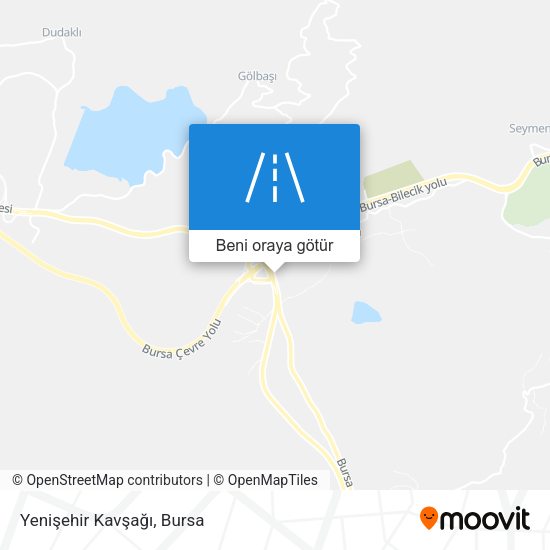 Yenişehir Kavşağı harita