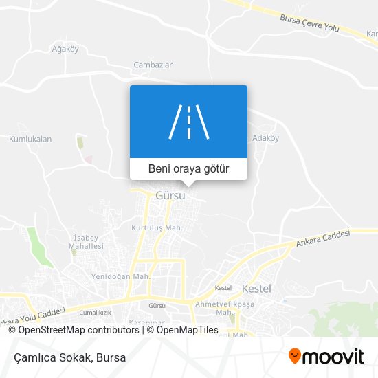 Çamlıca Sokak harita