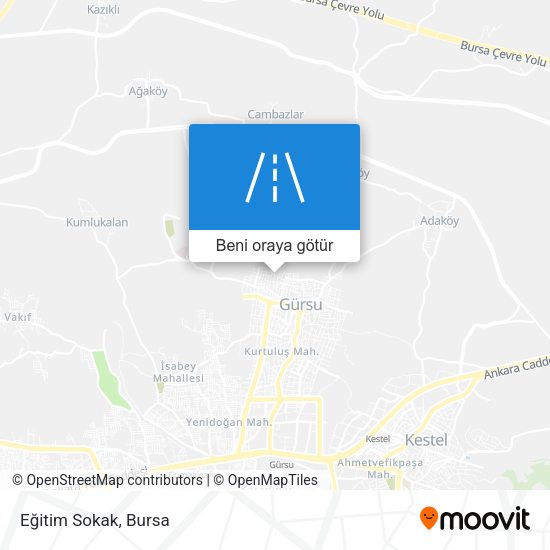 Eğitim Sokak harita