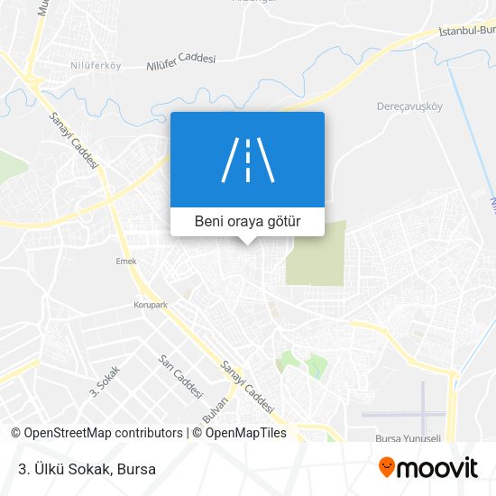3. Ülkü Sokak harita