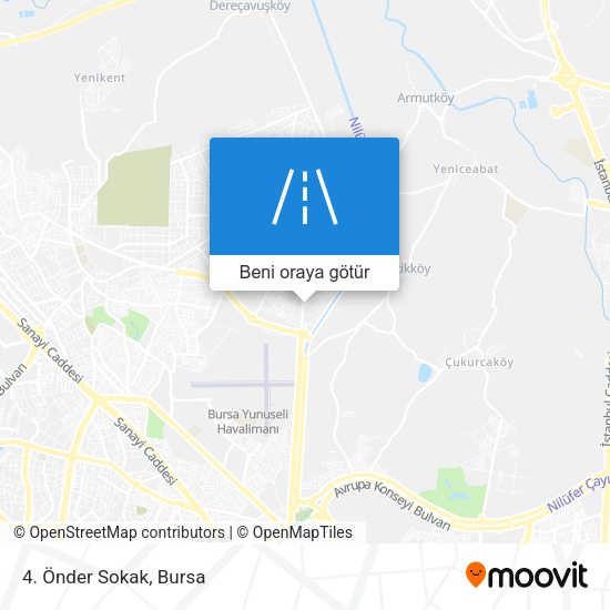 4. Önder Sokak harita