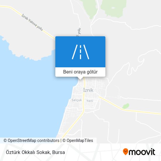Öztürk Okkalı Sokak harita