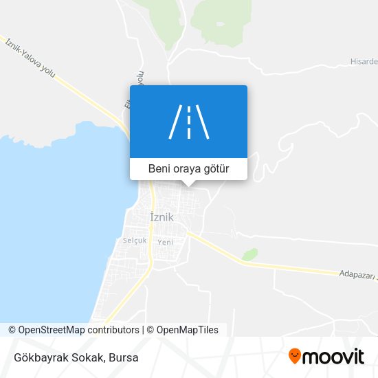 Gökbayrak Sokak harita