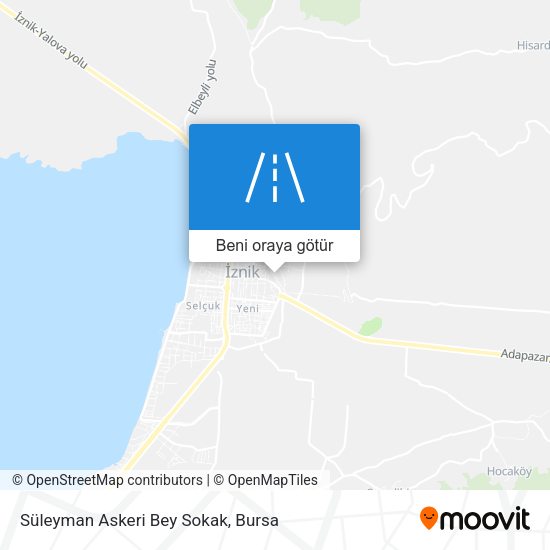 Süleyman Askeri Bey Sokak harita