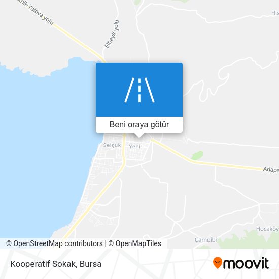 Kooperatif Sokak harita