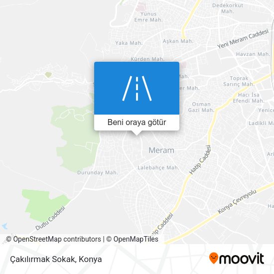Çakılırmak Sokak harita