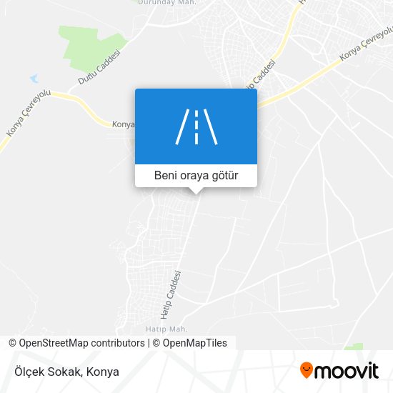 Ölçek Sokak harita