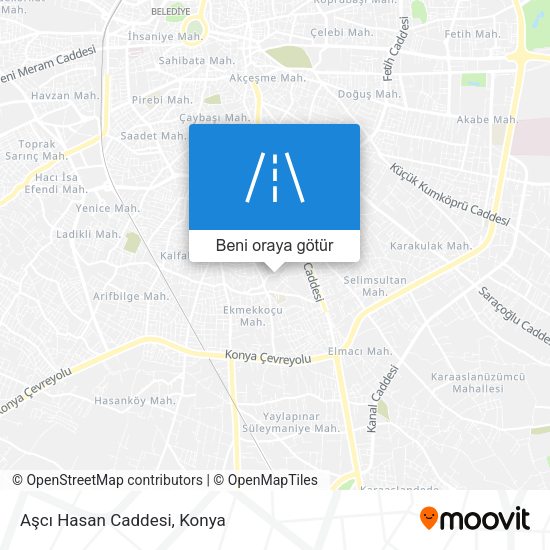 Aşcı Hasan Caddesi harita